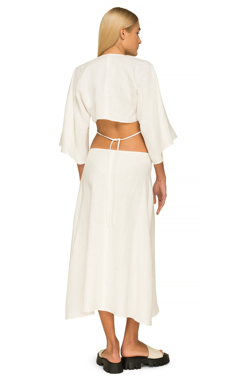 Dress Olympia PRE-ORDER 5848652-532-299 White - TAGO