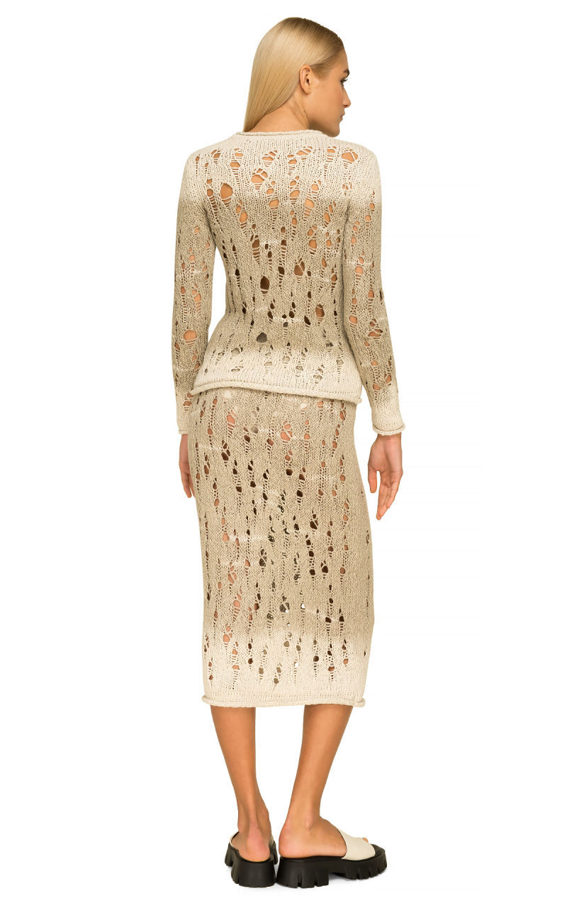 Skirt Ravena (pre-order, 10 days produce) 5860655-529-299 Beige - TAGO