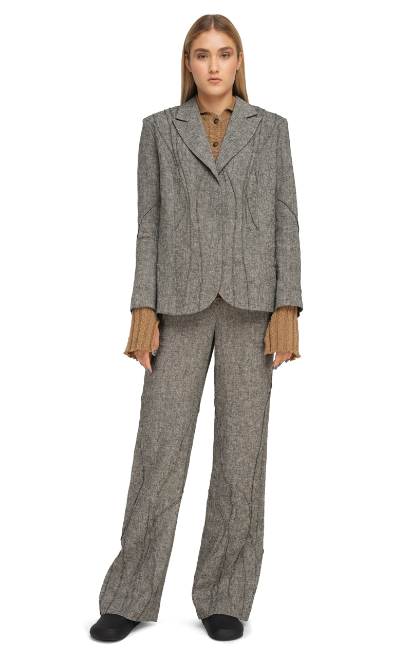 Suit Teodora 5842662-532-299 Grey - TAGO