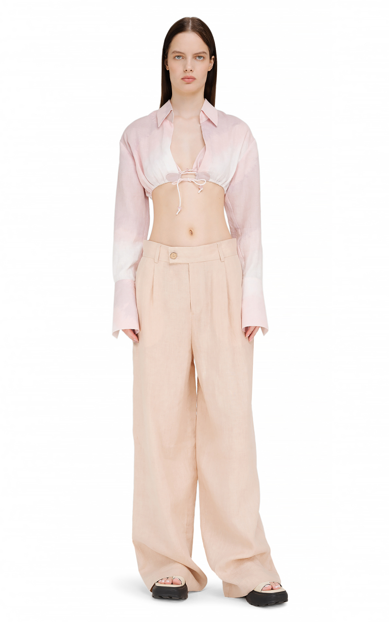 Set Muscat (blouse, crop-top) 5842735-735-112 Pink - TAGO